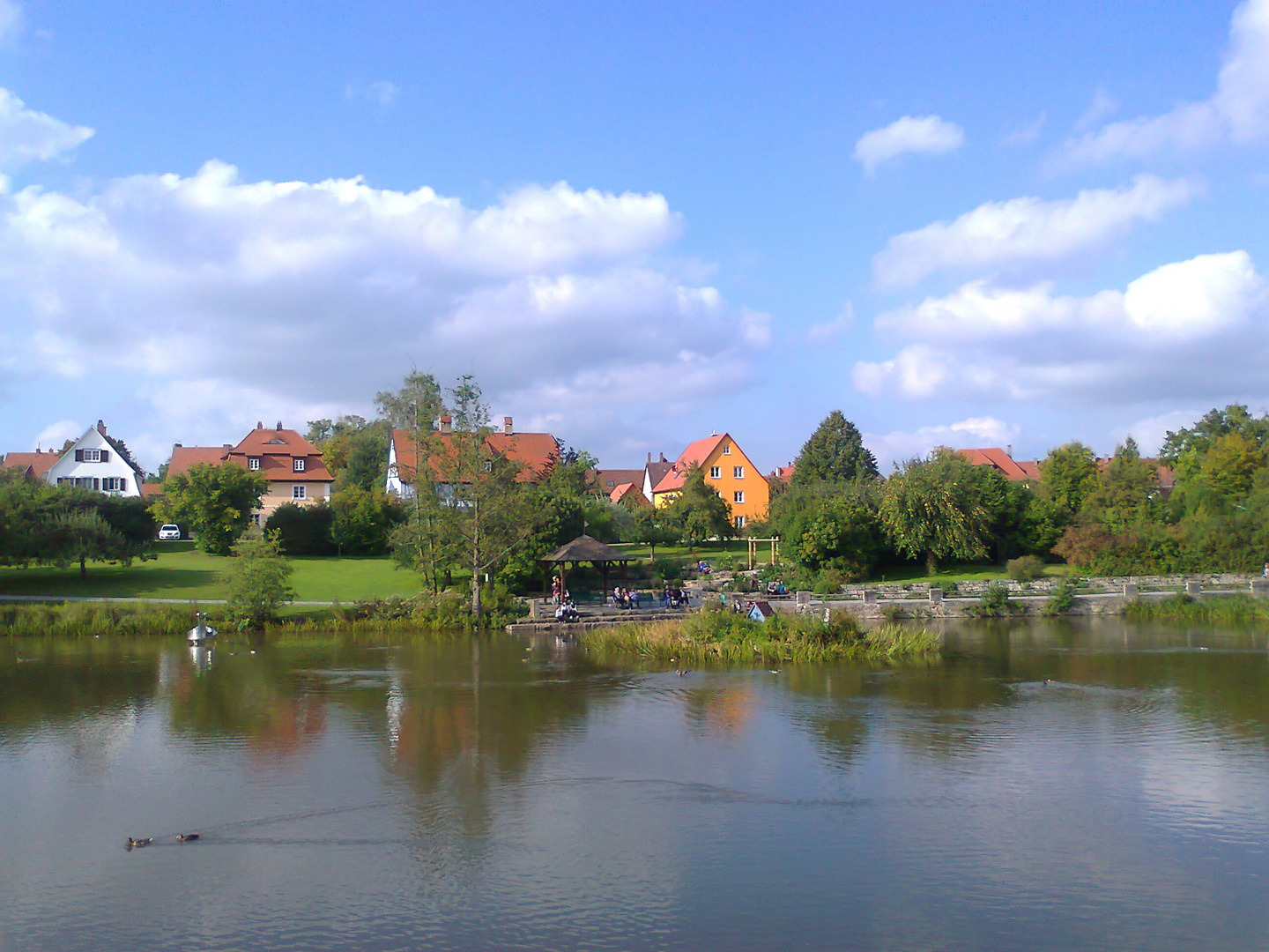 Rothenburger Weiher Dinkelsbühl Sept 2014