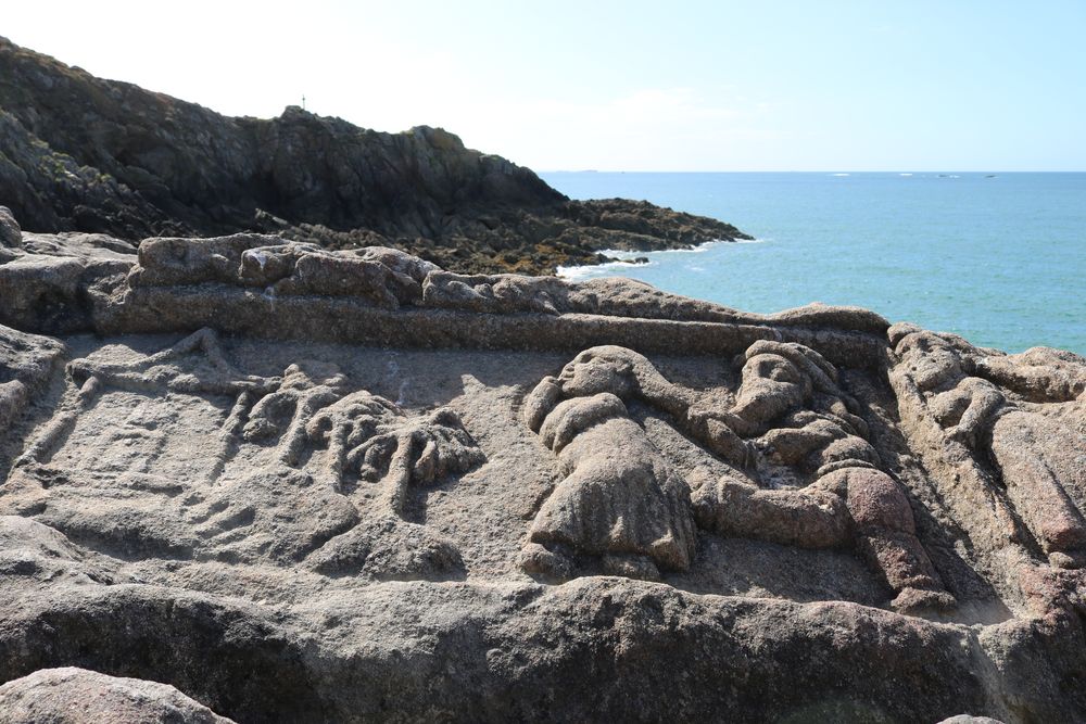 Rothéneuf - les roches sculptés