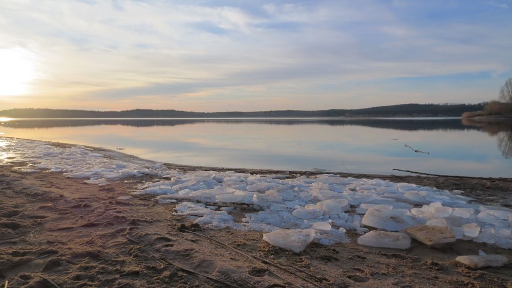 Rothsee am ersten Frühlingstag