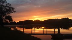 Rothsee beim Sonnenaufgang