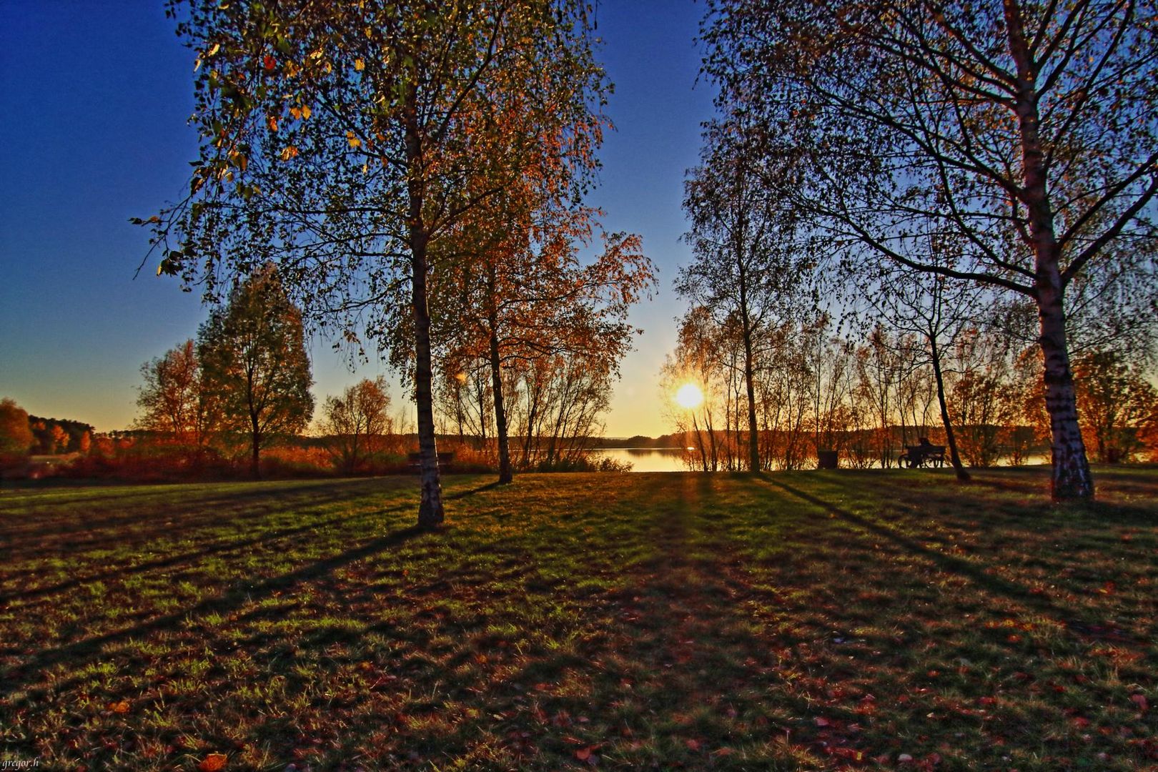 Rothsee im Herbst