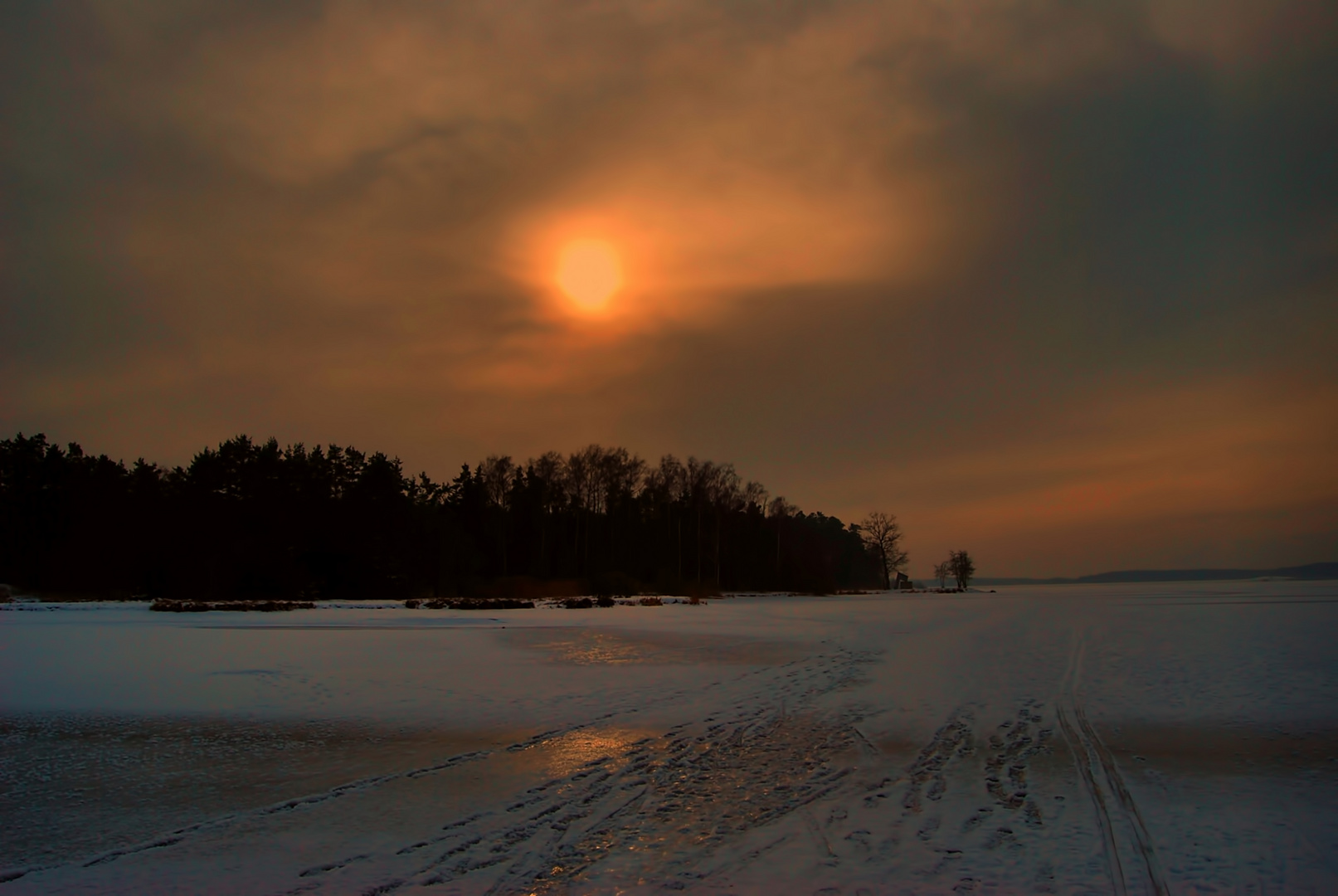 Rothsee im Winter