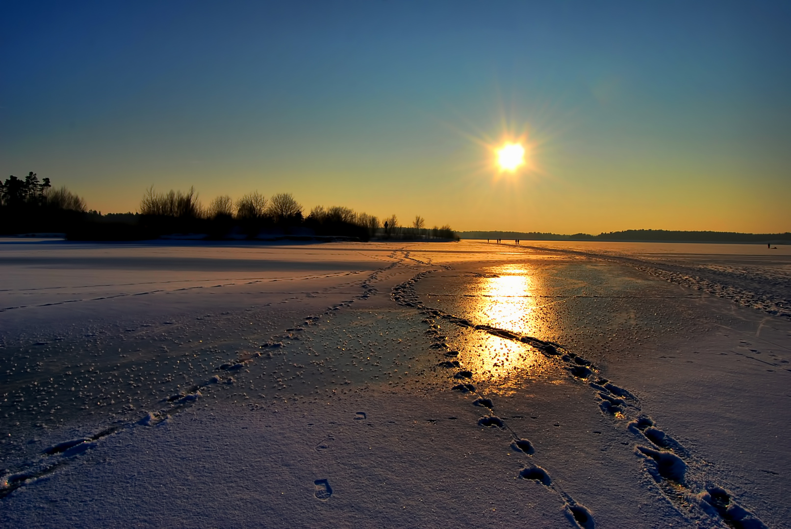 Rothsee im Winter