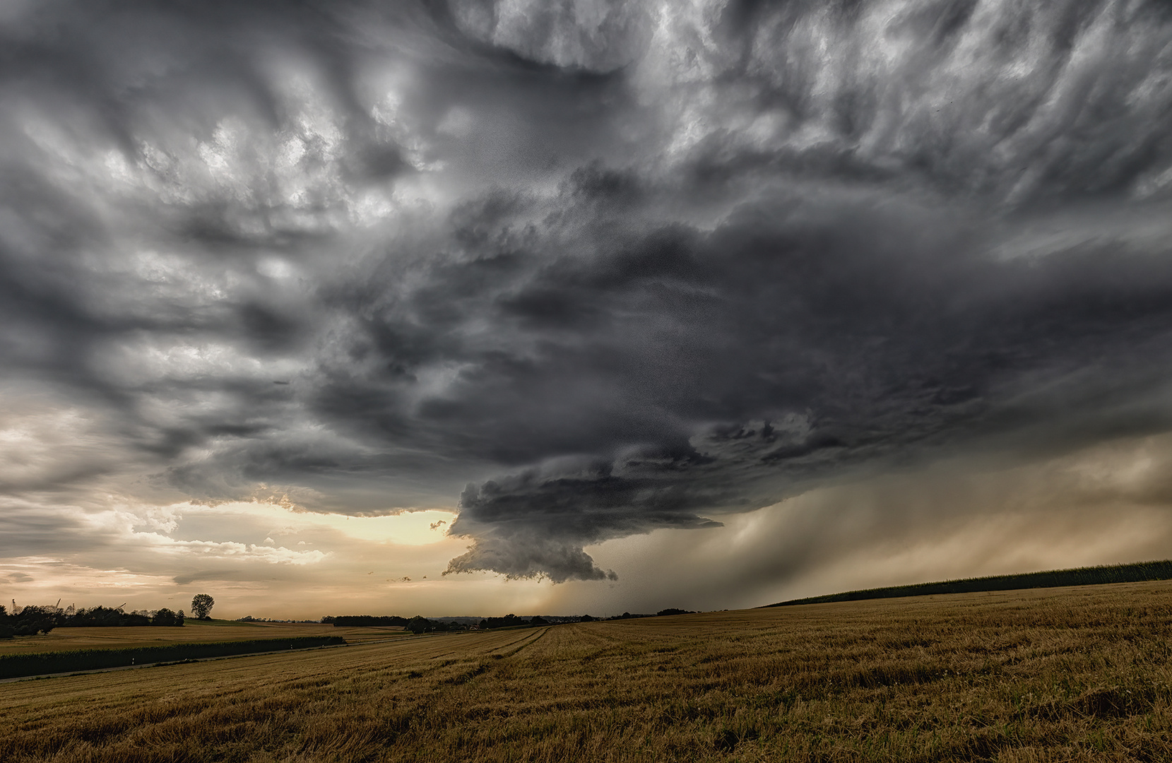 Rotierende Superzelle