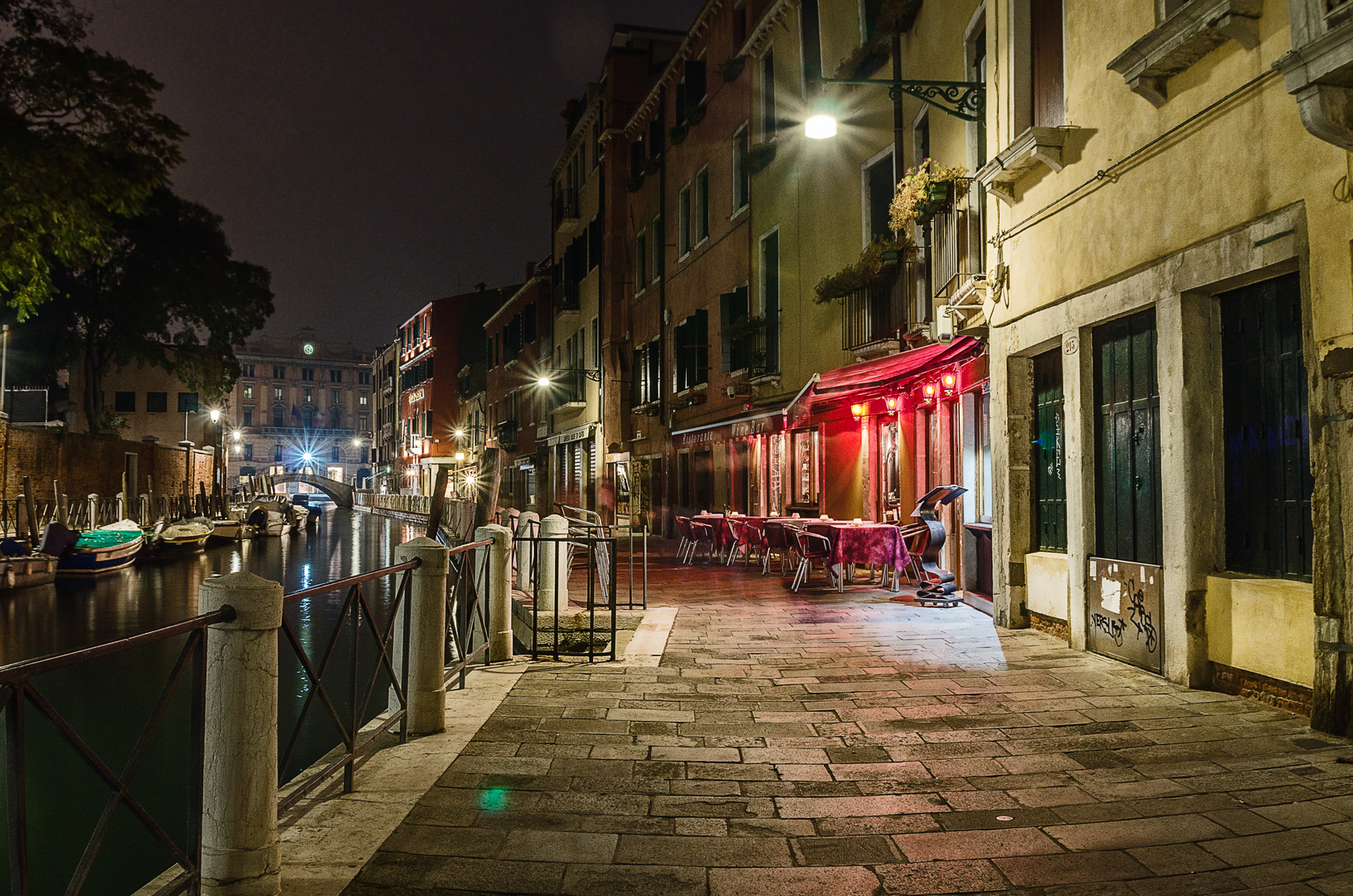 Rotlicht in Venedig