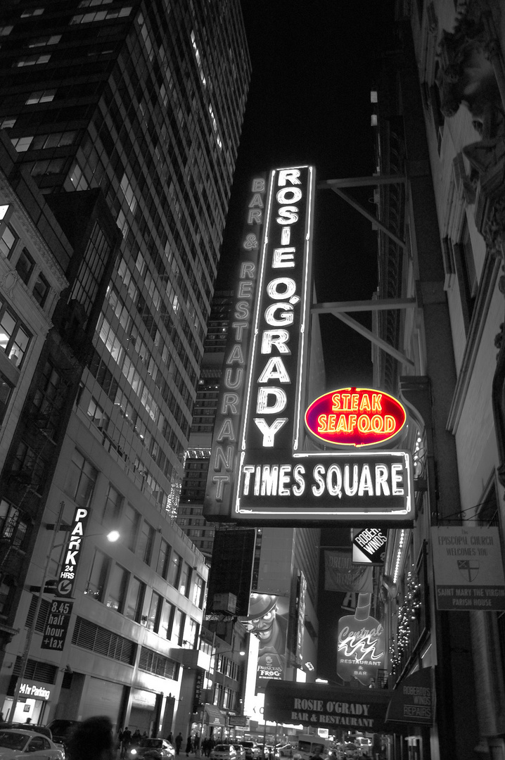 "Rotlichtbezirk" Times Square