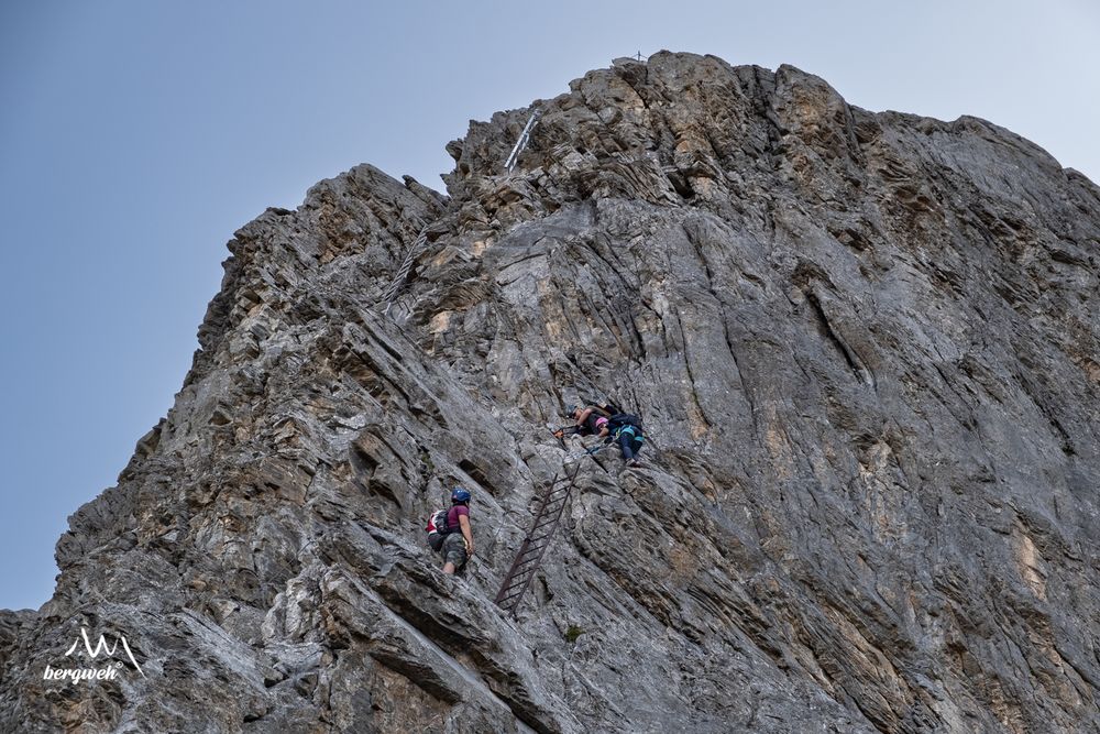 Rotstock-Klettersteig an der Eigernordwand