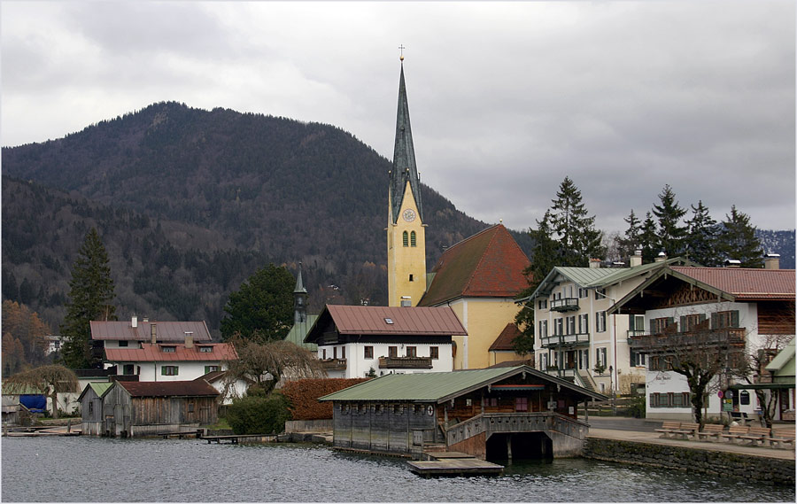 Rottach Egern im November Foto & Bild | deutschland, europe, bayern ...