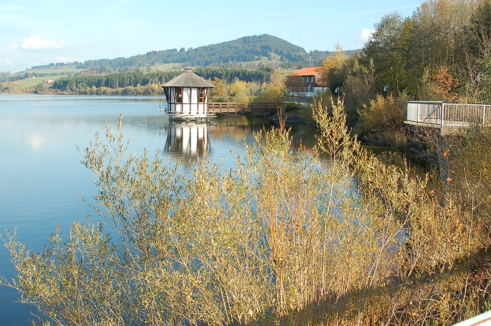 Rottachspeicher im Oktober