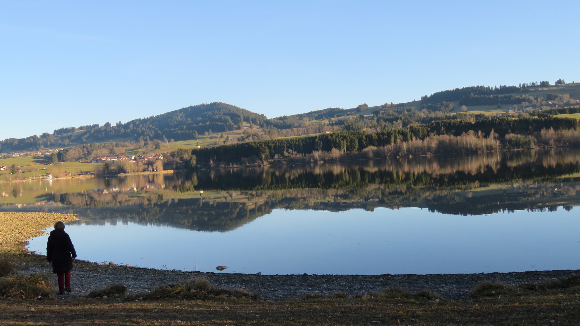 Rottachspeicher mit Peterstal und Burgkranzegger Horn