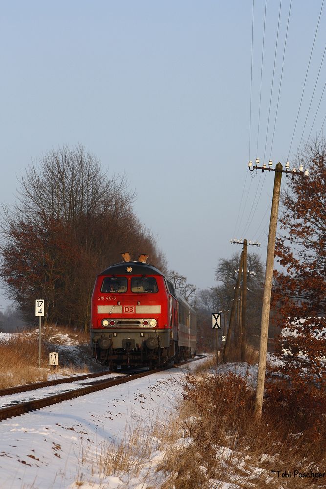 Rottal-IC im Schnee