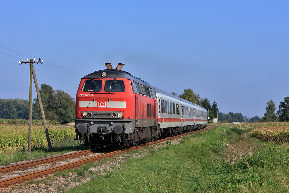 Rottaler InterCity im Spätsommer