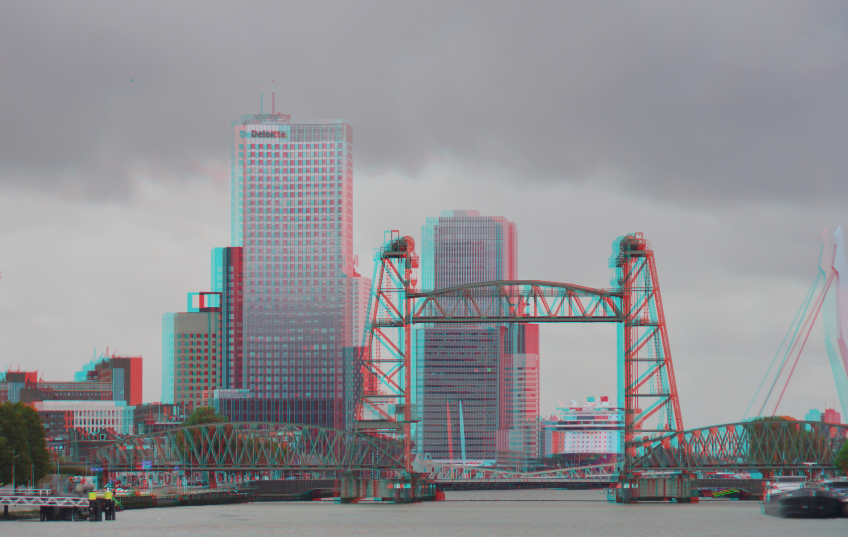 Rotterdam 3D hyper-anaglyph