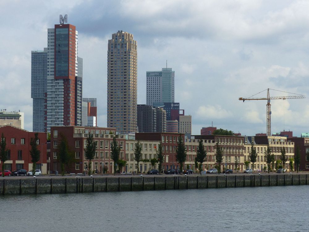 Rotterdam am Hafen