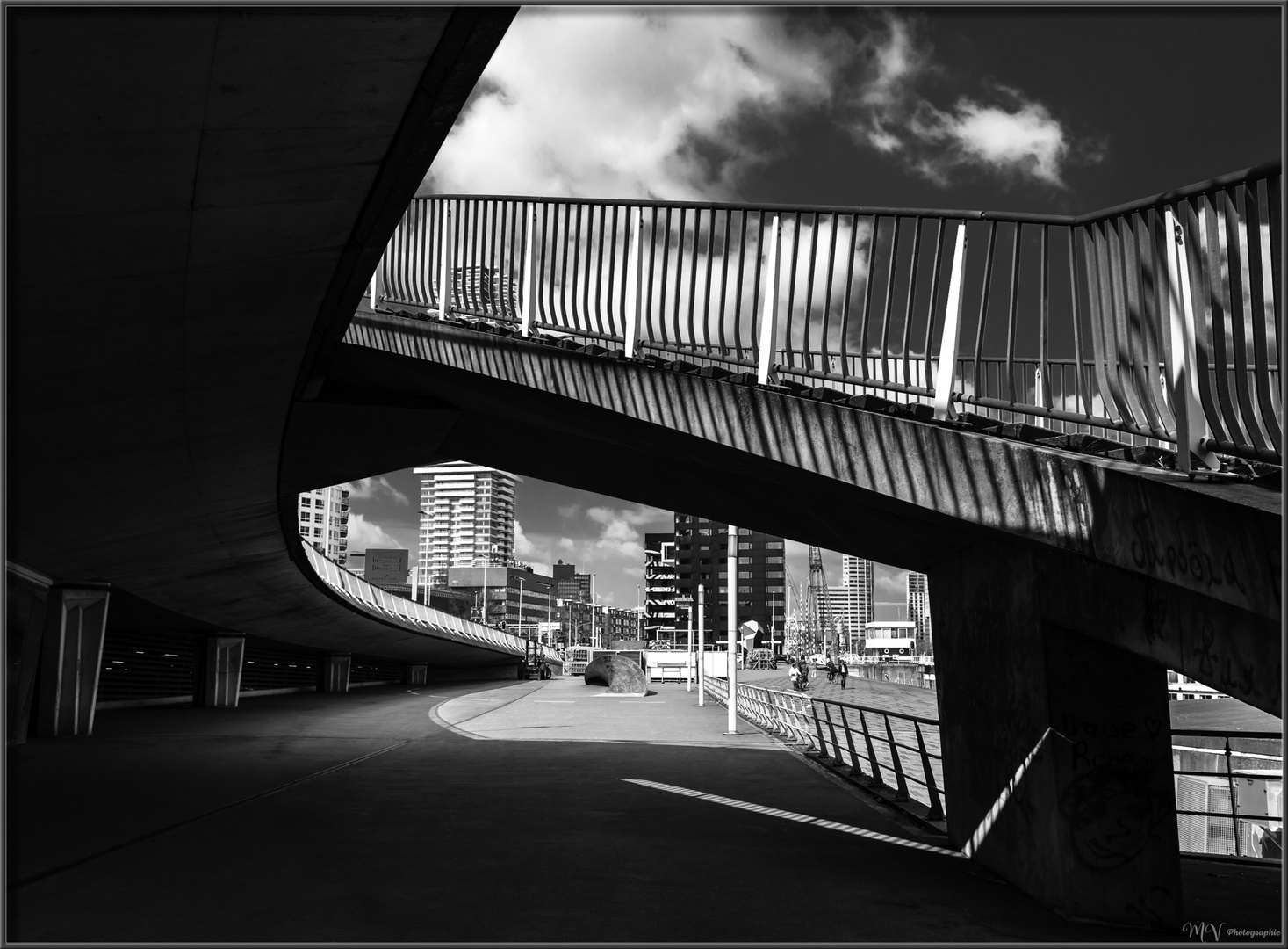 Rotterdam am Hafen