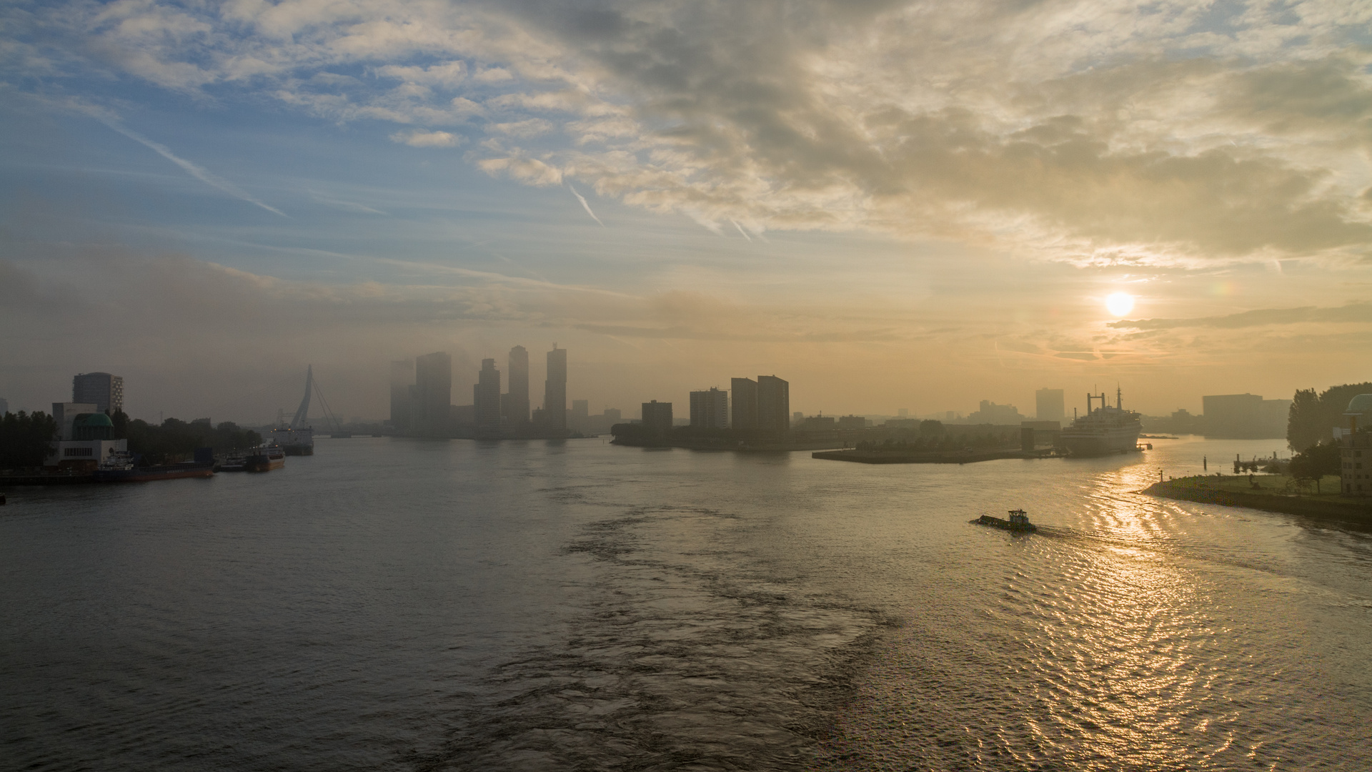 Rotterdam am Morgen II