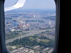 Rotterdam bei Anflug
