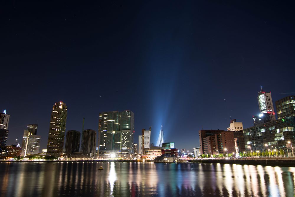 Rotterdam bei Nacht