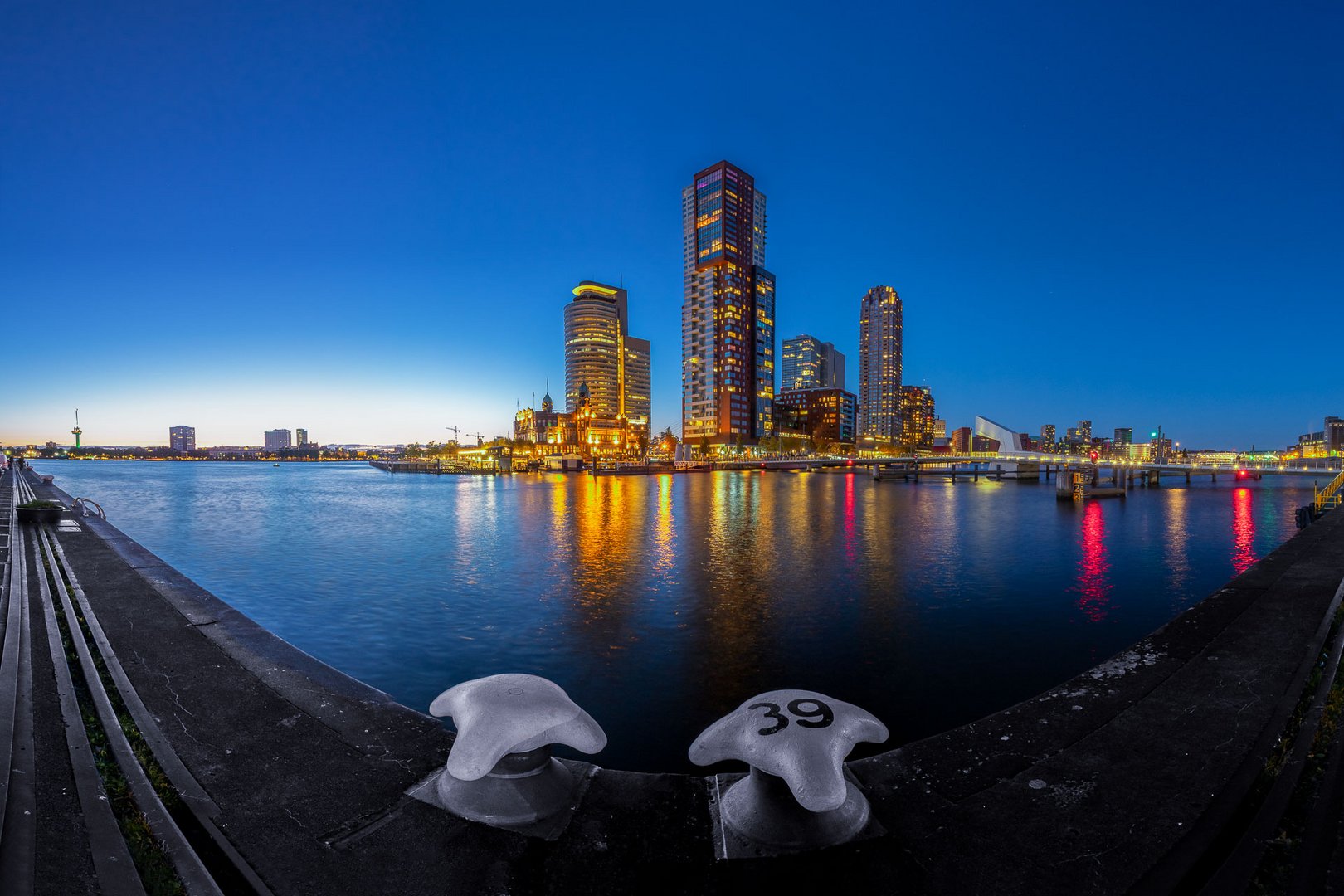 Rotterdam - Blick auf Rijnhaven