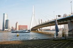 Rotterdam - Boomjes - Nieuwe Maas - Erasmusbrug 2
