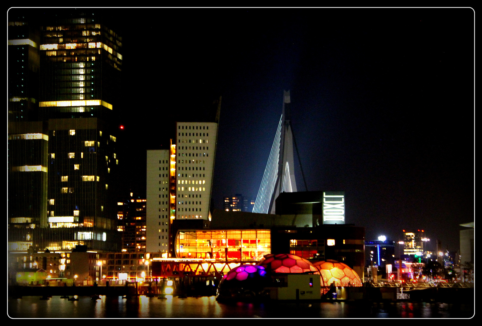 Rotterdam by night