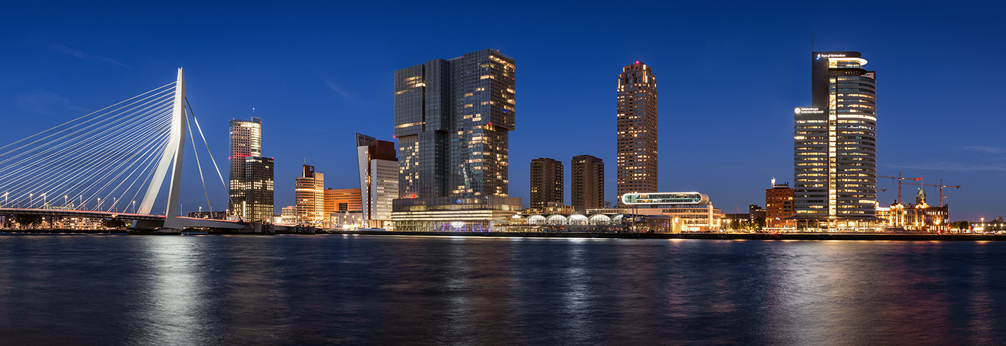 Rotterdam by night