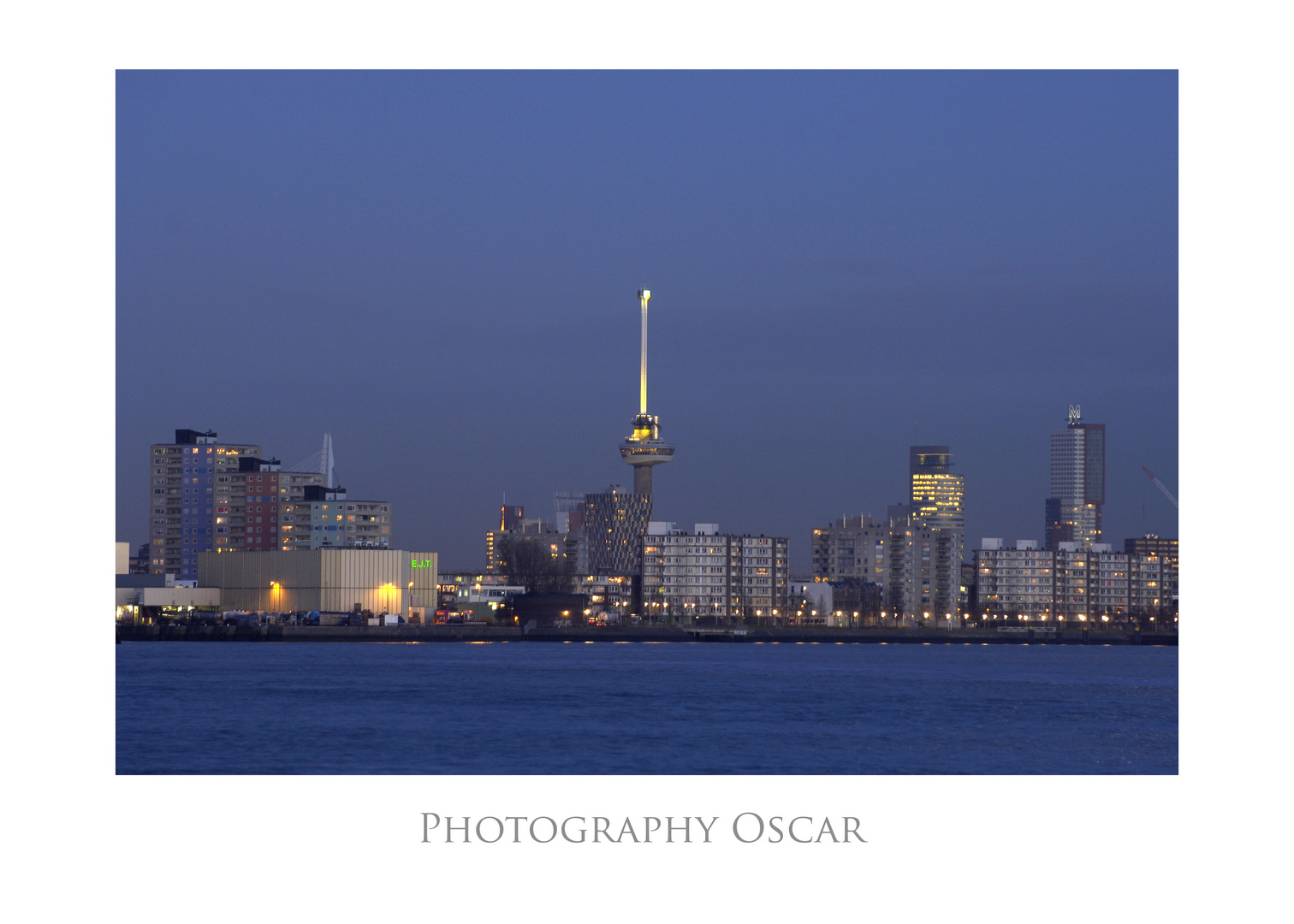 Rotterdam by night