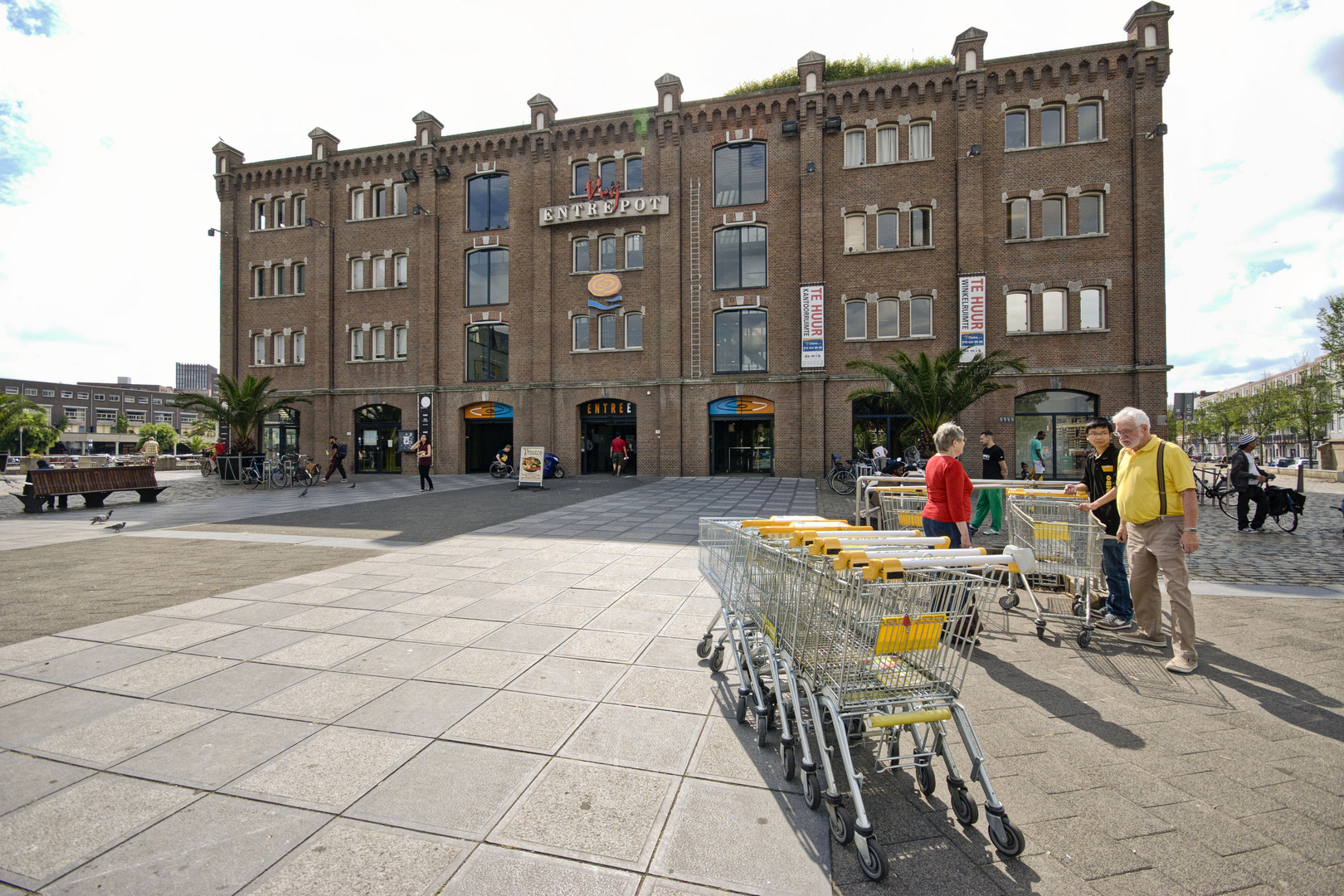 Rotterdam Feijenoord - Rosestraat - Entrepotgebouw