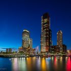 Rotterdam - Kop van zuid und Erasmusbrücke