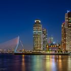 Rotterdam - Kop van zuid und Erasmusbrücke