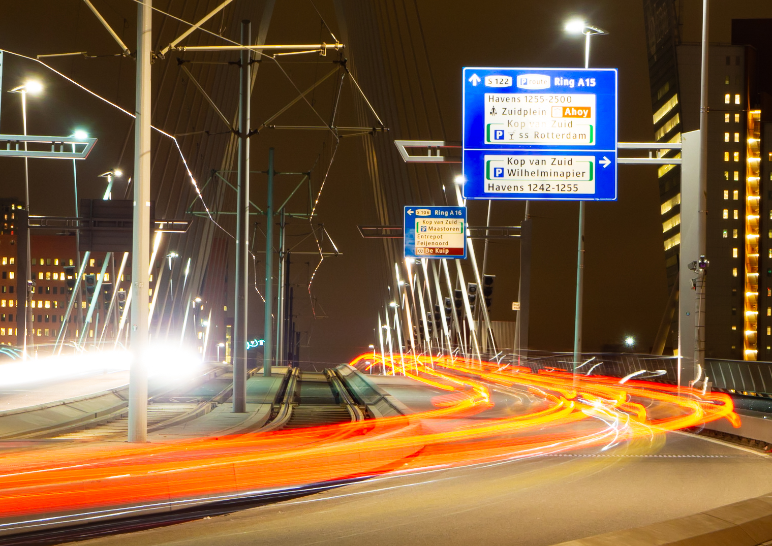 Rotterdam Lightpainting