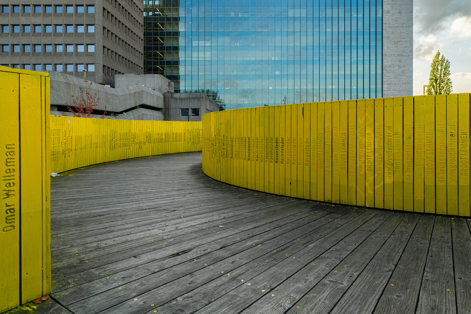 Rotterdam Luchtsingel Brücke