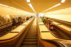 Rotterdam - Maastunnel Moving Staircase Entrance - Northside 2