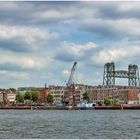 Rotterdam (NL) Impression von der "Nieuwe Maas"