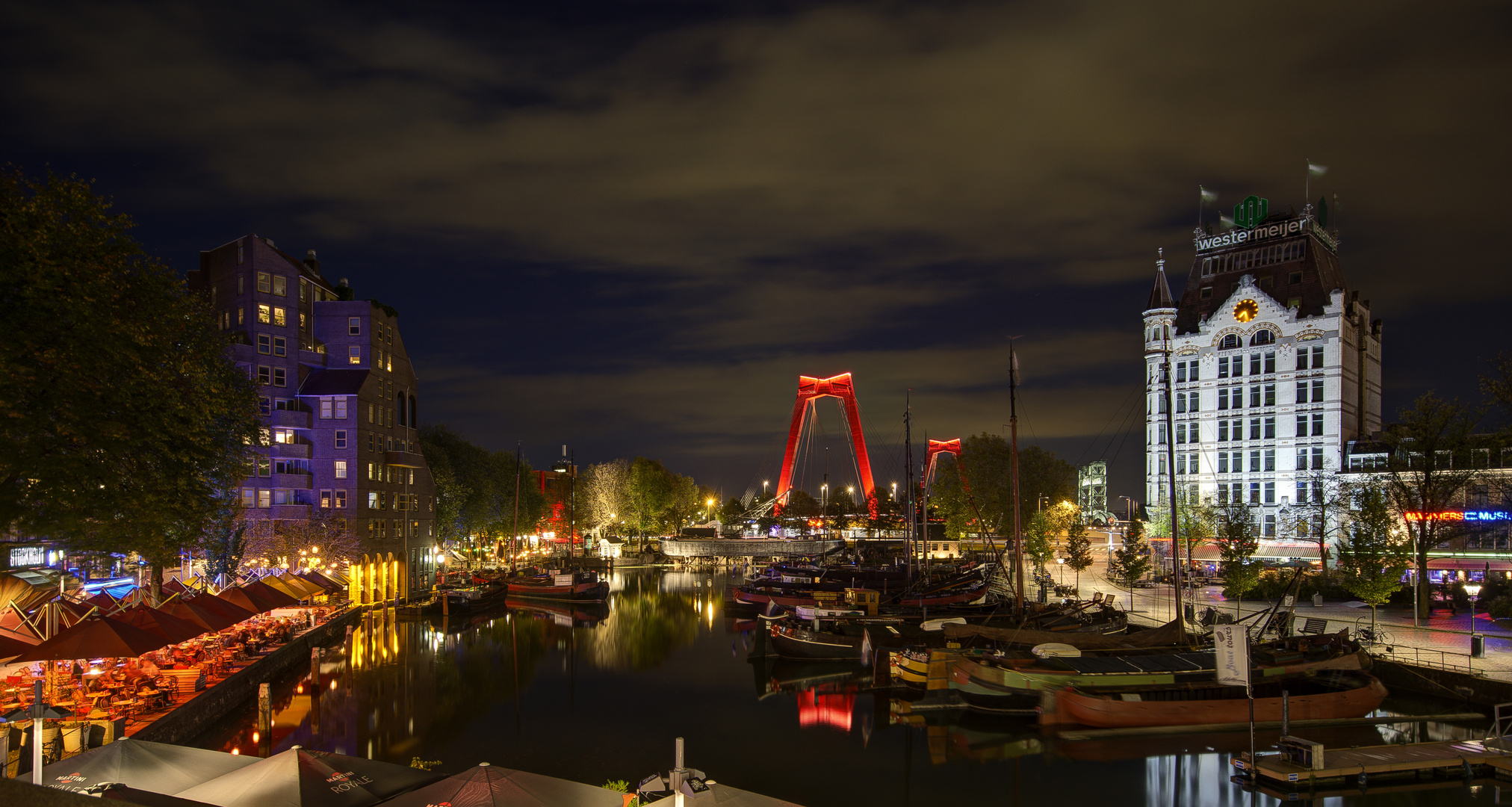 Rotterdam Oude Haven - Witte huis and Willemsbrug - 04