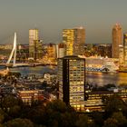 Rotterdam - View from Euromast - view on Erasmusbrug and Kop van Zuid - 01