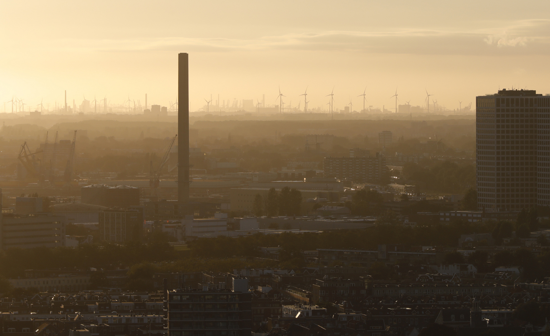 Rotterdam VIII - vom Euromast nach Westen