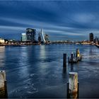 Rotterdam zur Blauen Stunde
