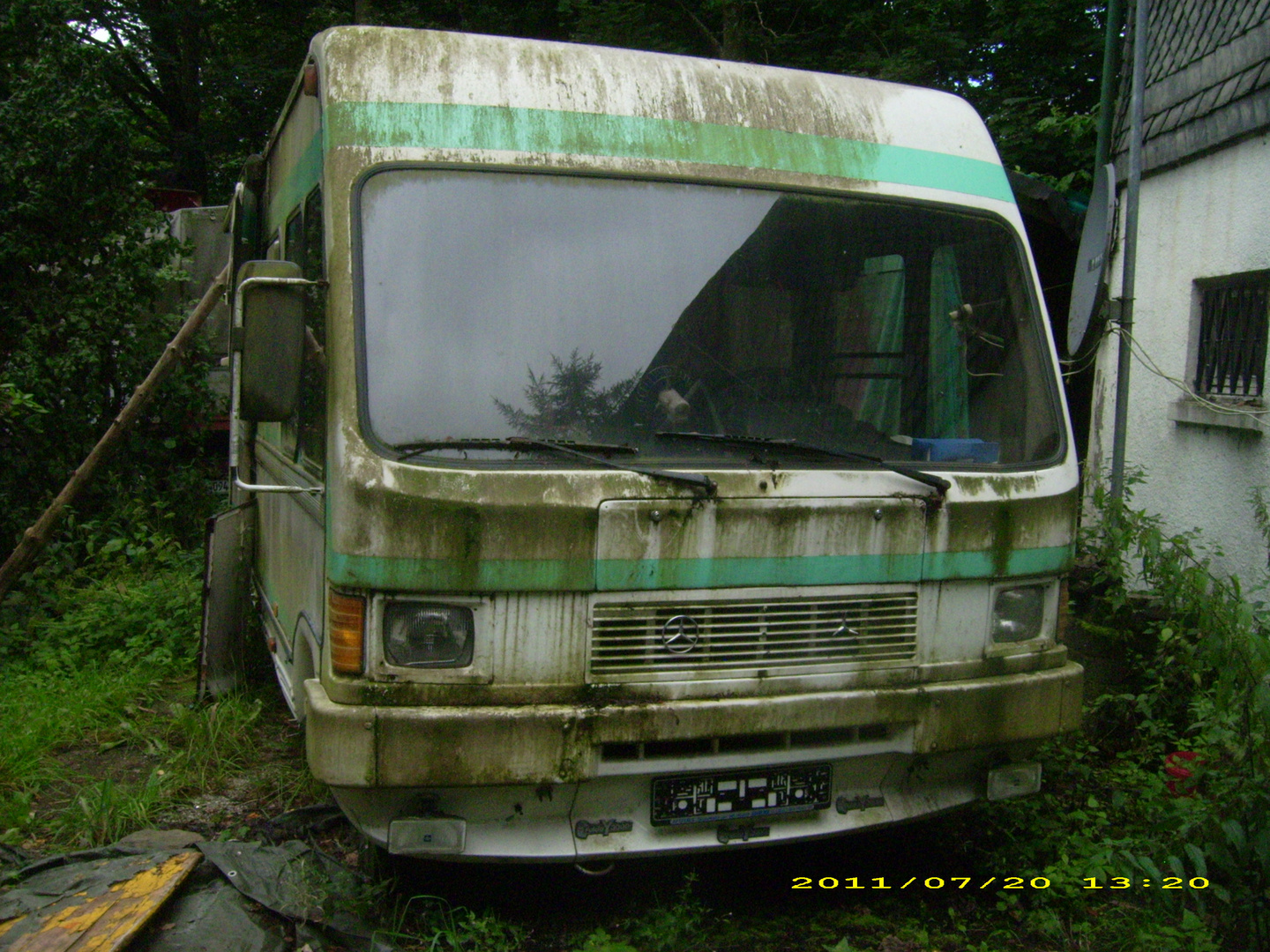 rotting camper