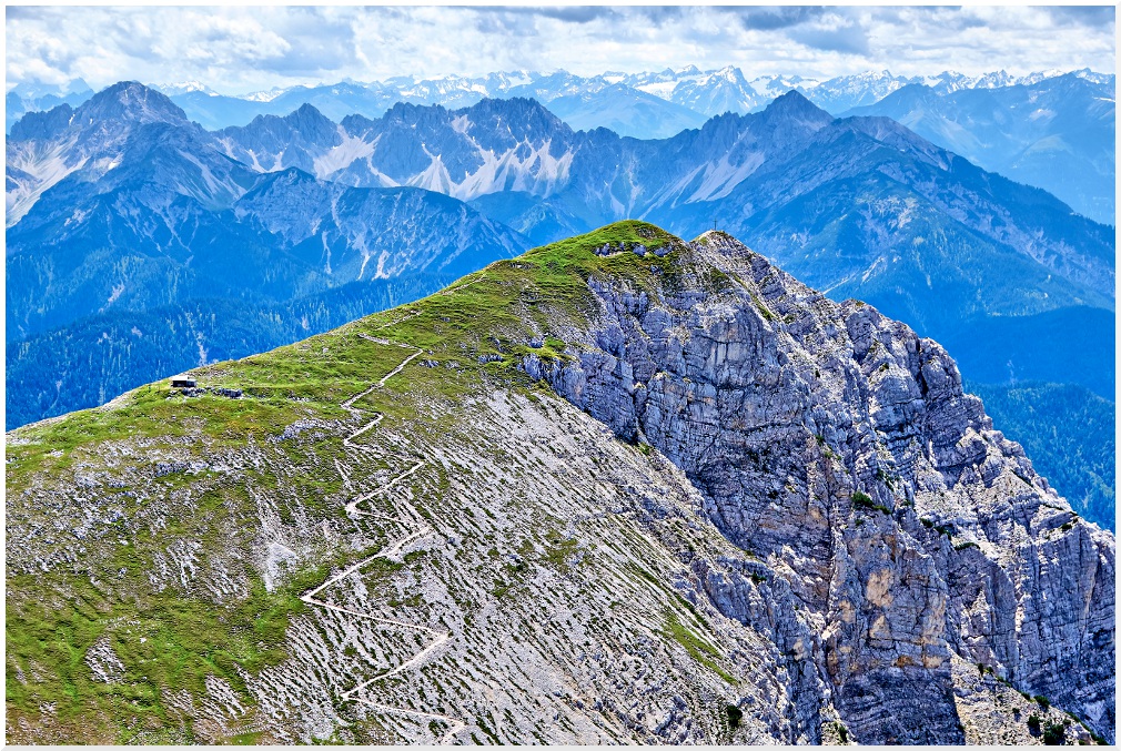 Rotwandlspitze und Brunnensteinspitze