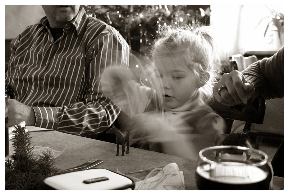 [ Rotzgöre an Weihnachten ]