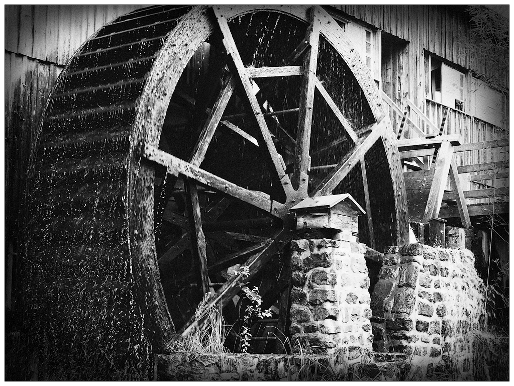 Roue à augets