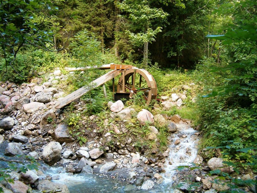 Roue à eau Diablerets