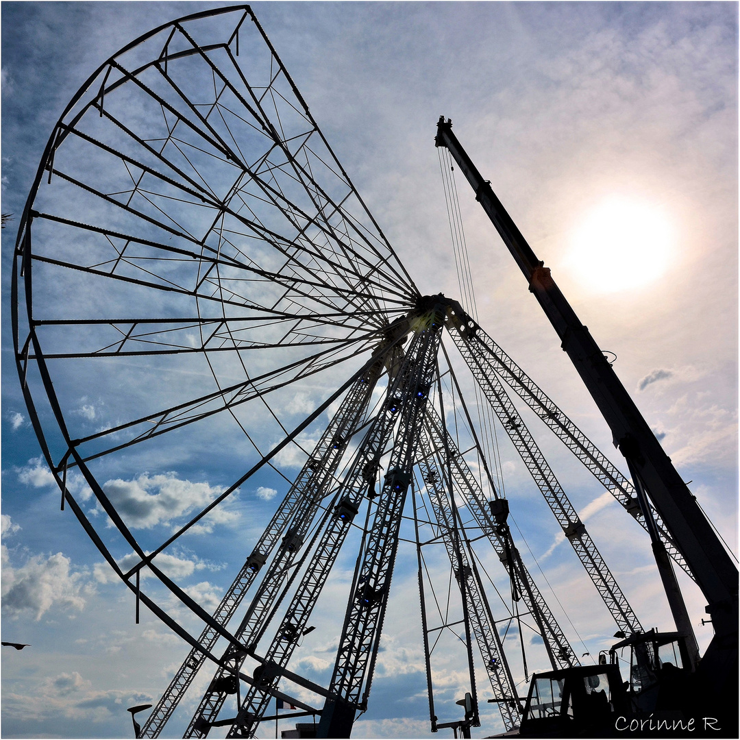 Roue au carré