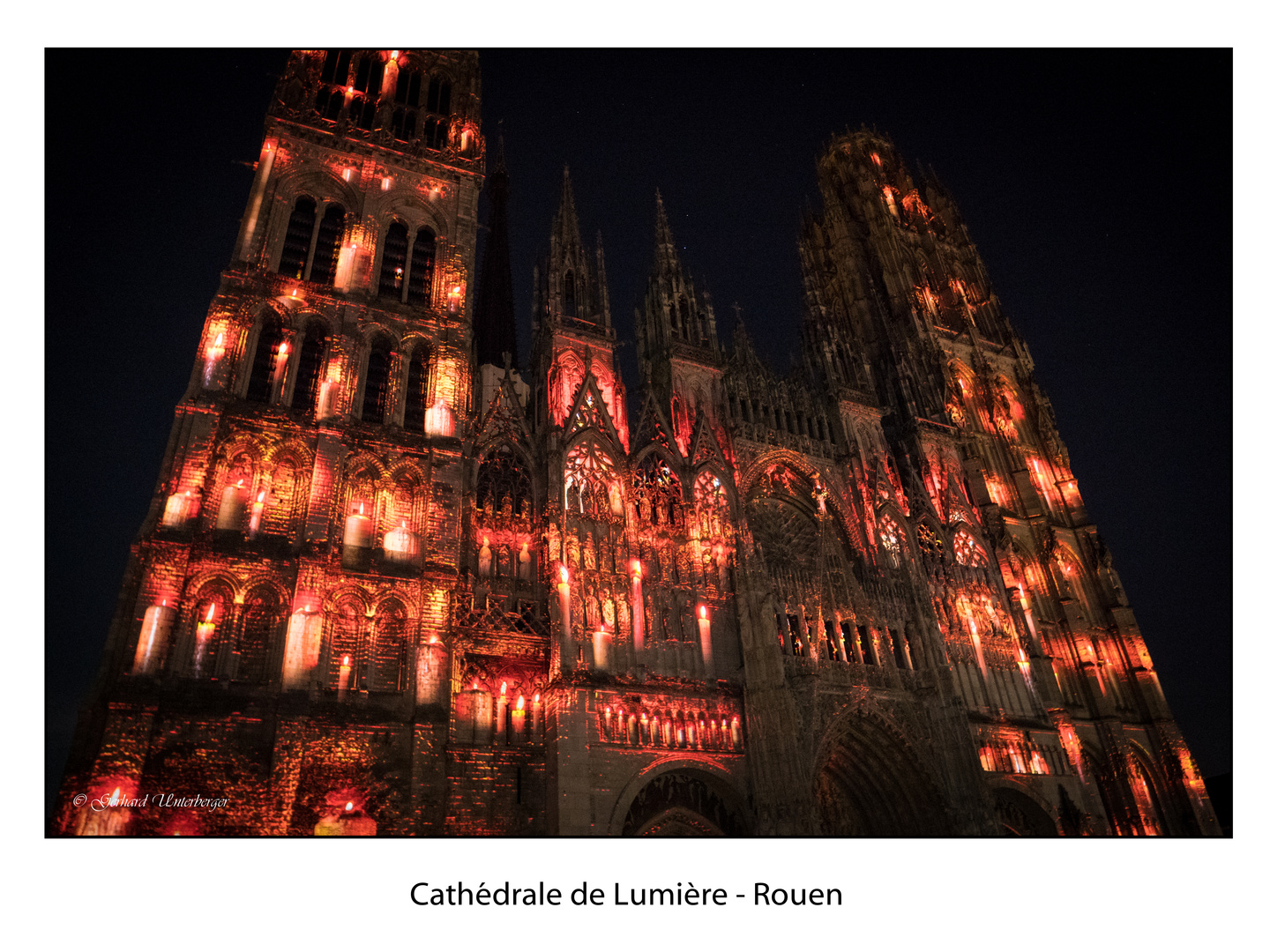 Rouen - Cathédrale de Lumiére