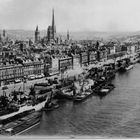 Rouen-Les quais vus du pont transpordeur