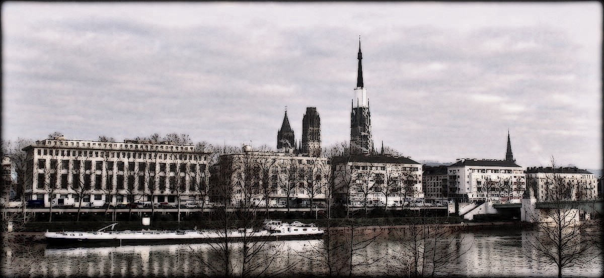 Rouen..Bords de Seine