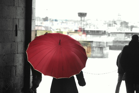 Rouge ....Parapluie