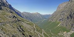 rough hills and funny streets (panorama)