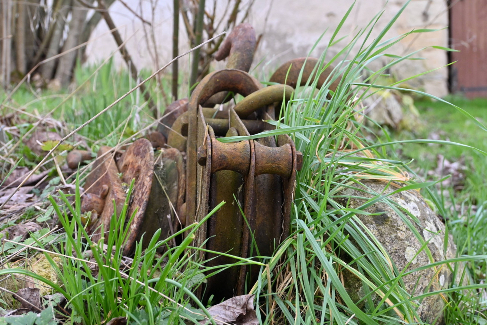 Rouillée, abandonnée